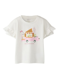 NAME IT T-shirt Vilena Cloud Dancer 