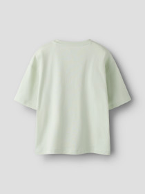 NAME IT T-shirt Veen Pale Aqua Butterfly