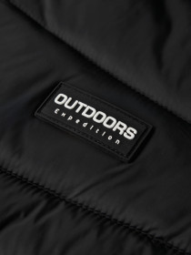 NAME IT Puffer Jakke Marble Black