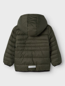 NAME IT Puffer Jakke Marble Deep Depths