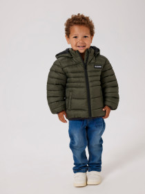 NAME IT Puffer Jakke Marble Deep Depths