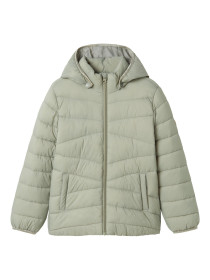 NAME IT Puffer Jakke Marble Seagrass