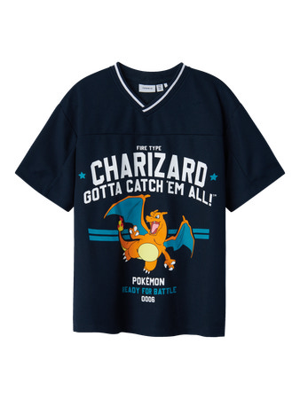 NAME IT Pokemon T-shirt Milas Navy Blazer