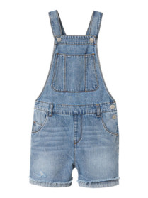 NAME IT Shorts Overall Nora Light Blue Denim