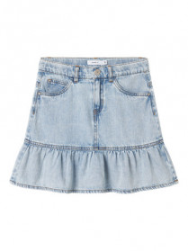 NAME IT Denim Nederdele Nynne Light Blue Denim