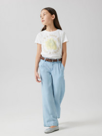 NAME IT Wide Jeans Rose Light Blue Denim