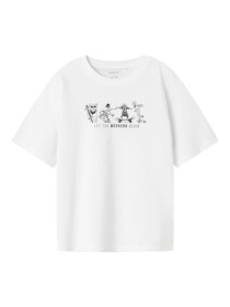 NAME IT T-shirt Bocalle Bright White