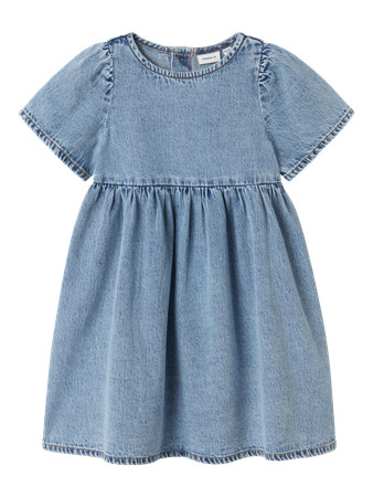 NAME IT Denim Kjole Gemma Loose Medium Blue Denim