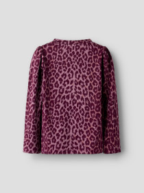 NAME IT Langærmet Bluse Nuni Grape Shake