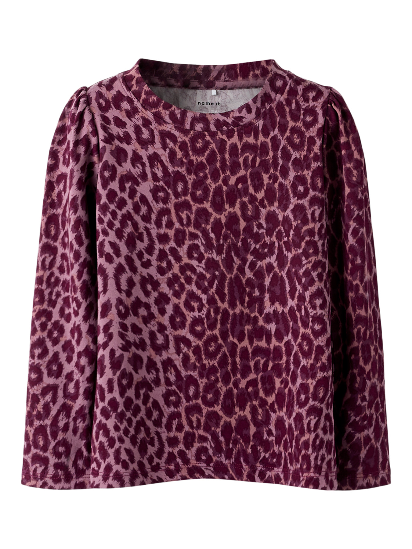 NAME IT Langærmet Bluse Nuni Grape Shake