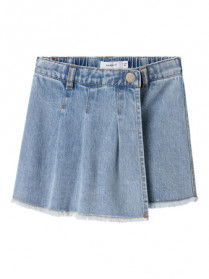 NAME IT Denim Skort Hanna Medium Blue Denim