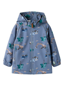 NAME IT Softshell Jakke Alfa08 Flint Stone Work Truck