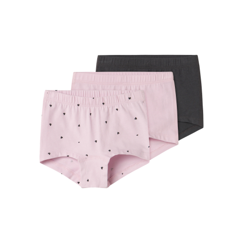 NAME IT 3-Pak Tights Hearts Winsome Orchid billede