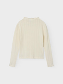 NAME IT Rib Bluse Raria Moonbeam