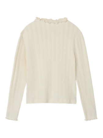 NAME IT Rib Bluse Raria Moonbeam