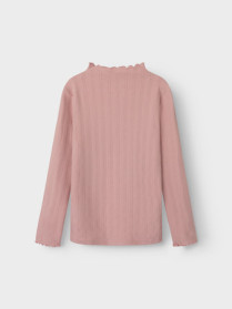 NAME IT Rib Bluse Raria Pale Mauve