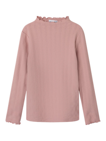 NAME IT Rib Bluse Raria Pale Mauve