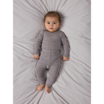 NAME IT Uld Rib Leggings Wax Satellite