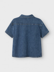 NAME IT Denim Skjorte Peter Dark Blue Denim