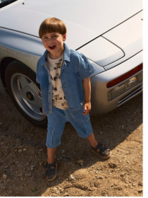 NAME IT Denim Skjorte Peter Dark Blue Denim