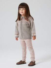 NAME IT Uld Leggings Wax Shadow Gray