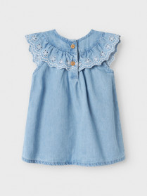 NAME IT Denim Kjole Hera Light Blue Denim