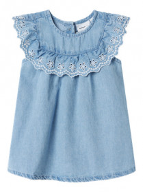 NAME IT Denim Kjole Hera Light Blue Denim