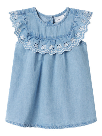 NAME IT Denim Kjole Hera Light Blue Denim
