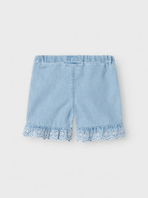 NAME IT Flæse Shorts Rose Light Blue Denim