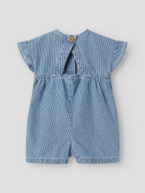 NAME IT Denim Sunsuit Jade Medium Blue Denim