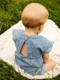 NAME IT Denim Sunsuit Jade Medium Blue Denim