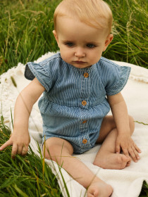 NAME IT Denim Sunsuit Jade Medium Blue Denim