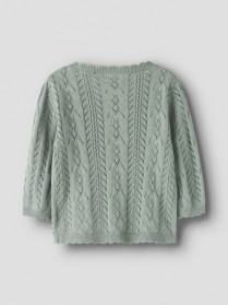 NAME IT Strik Cardigan Jollie Slate Gray