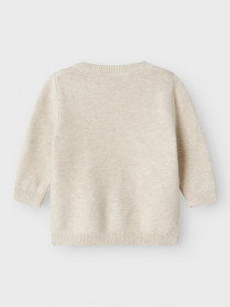 NAME IT Strik Cardigan Jolle Peyote Melange