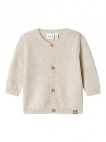 NAME IT Strik Cardigan Jolle Peyote Melange