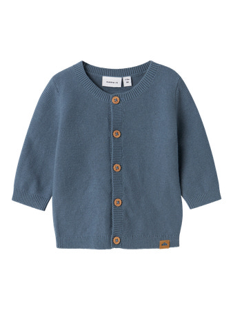 NAME IT Strik Cardigan Jolle Blue Mirage