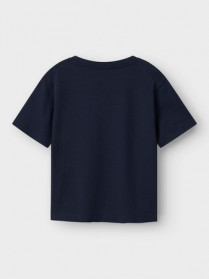 NAME IT T-Shirt Fesko Navy Blazer Bright White