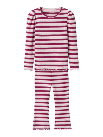 NAME IT Bukse Bluse Sæt Balisa Boysenberry