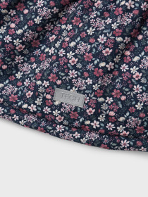 NAME IT Jakke Snow05 Blomster Dark Sapphire