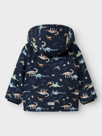 NAME IT Jakke Snow05 Dino Dark Sapphire