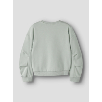 NAME IT Sweatshirt Ptaround Aqua Gray