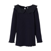 NAME IT Langærmet Bluse Pdahlia Dark Sapphire