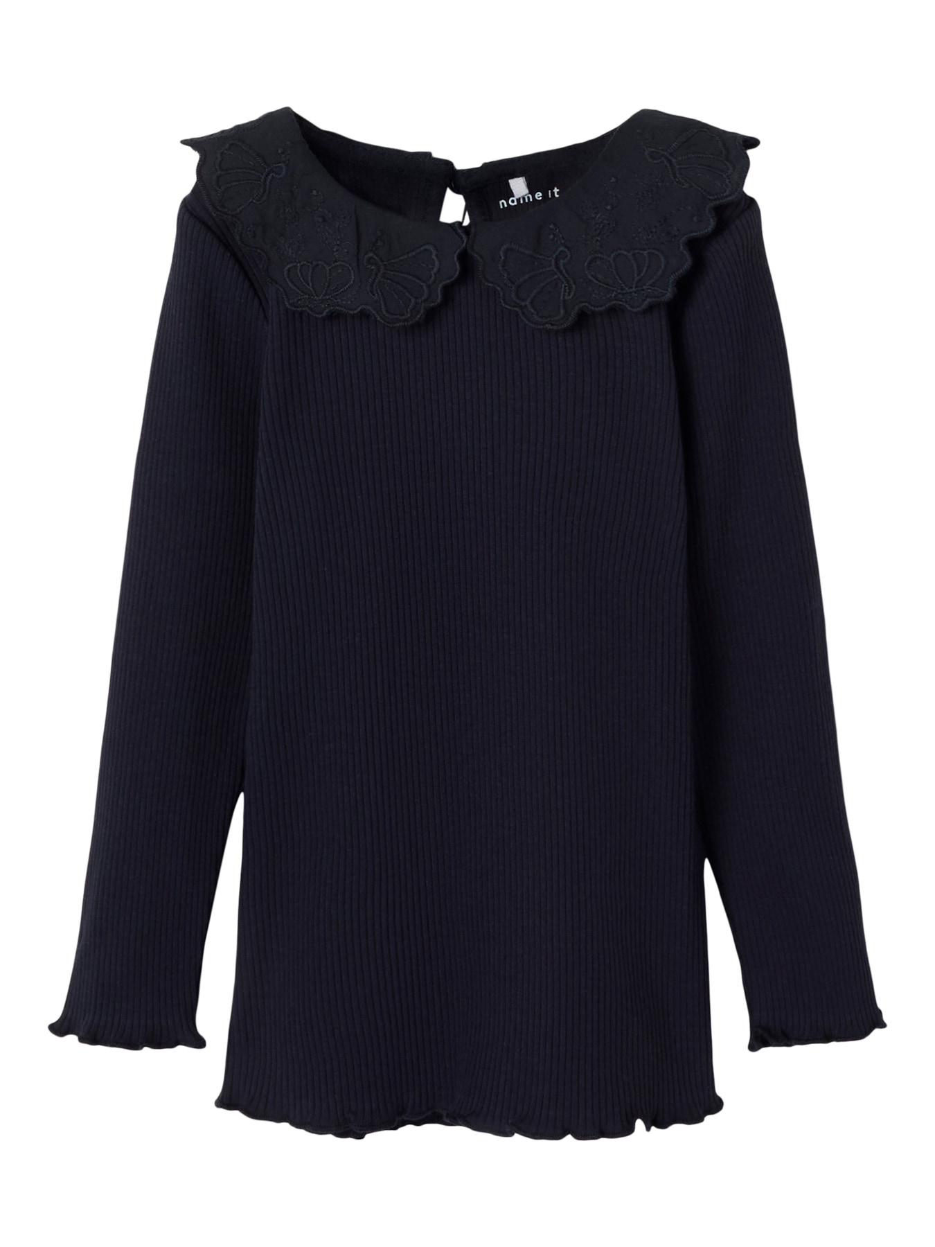 NAME IT Langærmet Bluse Pdahlia Dark Sapphire
