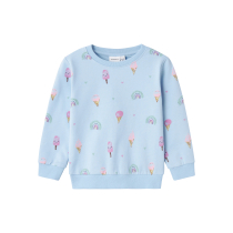 NAME IT Sweatshirt Pfransia Chambray Blue