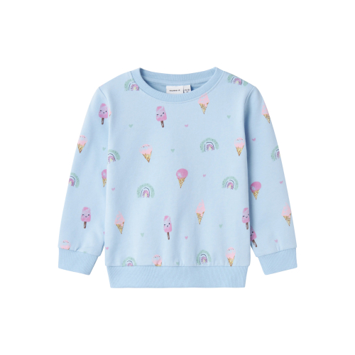 NAME IT Sweatshirt Pfransia Chambray Blue