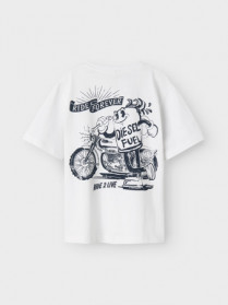 NAME IT T-shirt Habo Bright White