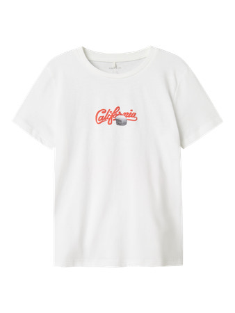 Name It T-shirt - NkmHort - Bright White