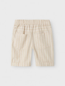 NAME IT Hør Shorts Halom Peyote