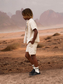 NAME IT Hør Shorts Halom Peyote