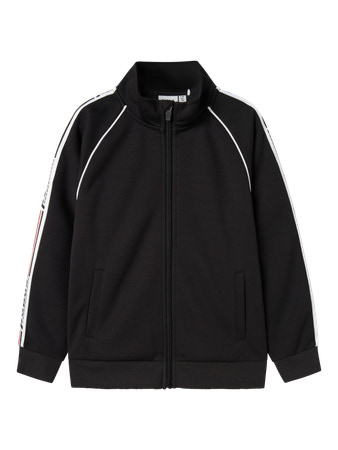 Name It Sweatcardigan Sort - Str. 9-10y 134/140cm